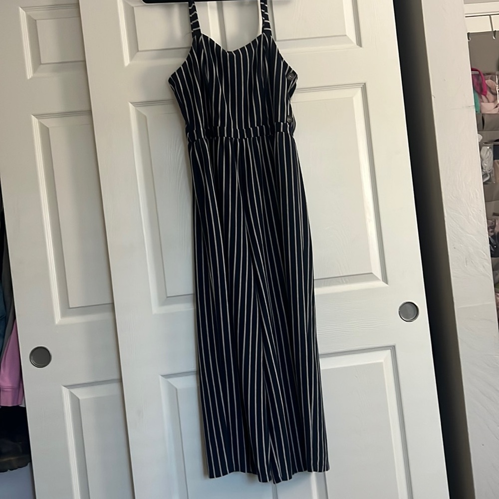Stripped Jumpsuit
